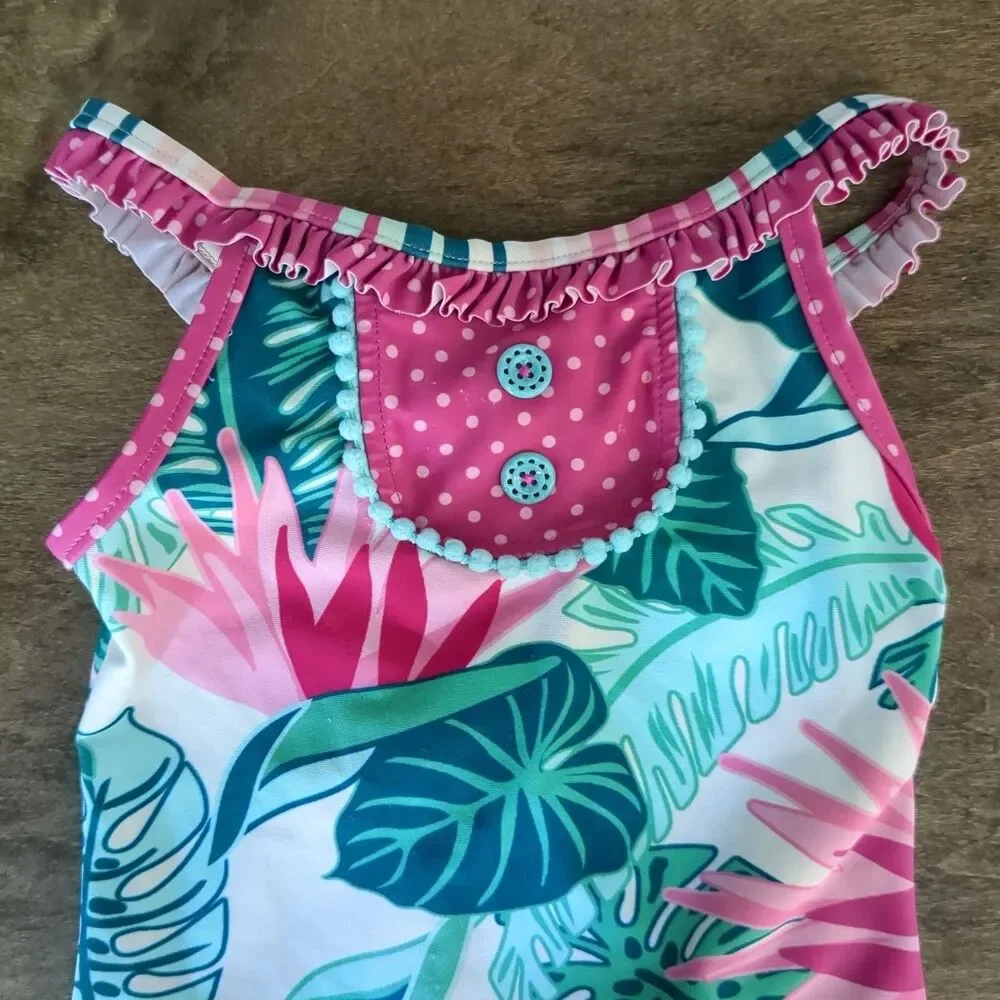 Matilda Jane Under The Palms One-Piece Bathing Swimsuit - Toddler Girls 2T